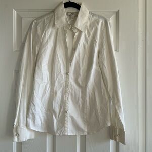 Ann Taylor Dress Long Sleeve Shirt with Buttons
